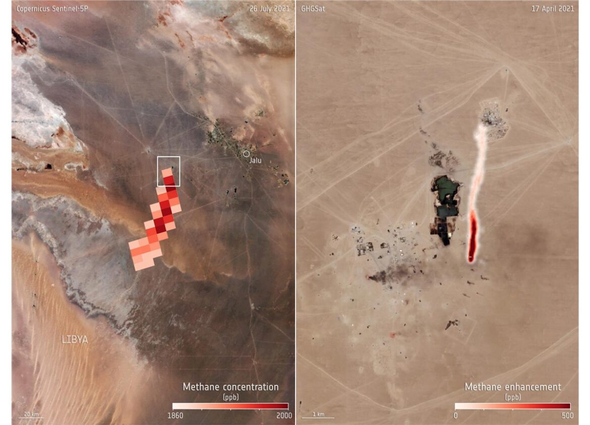 Trio of Sentinel Satellites Map Methane Super-emitters