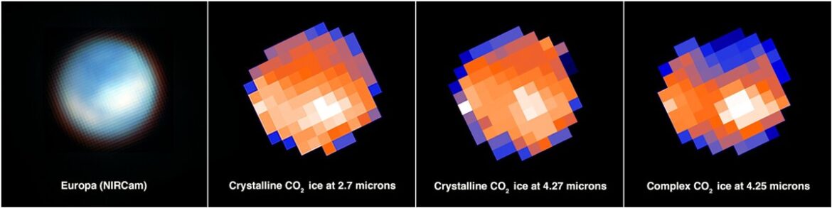 Webb Finds Carbon Source on Surface of Jupiter's Moon Europa