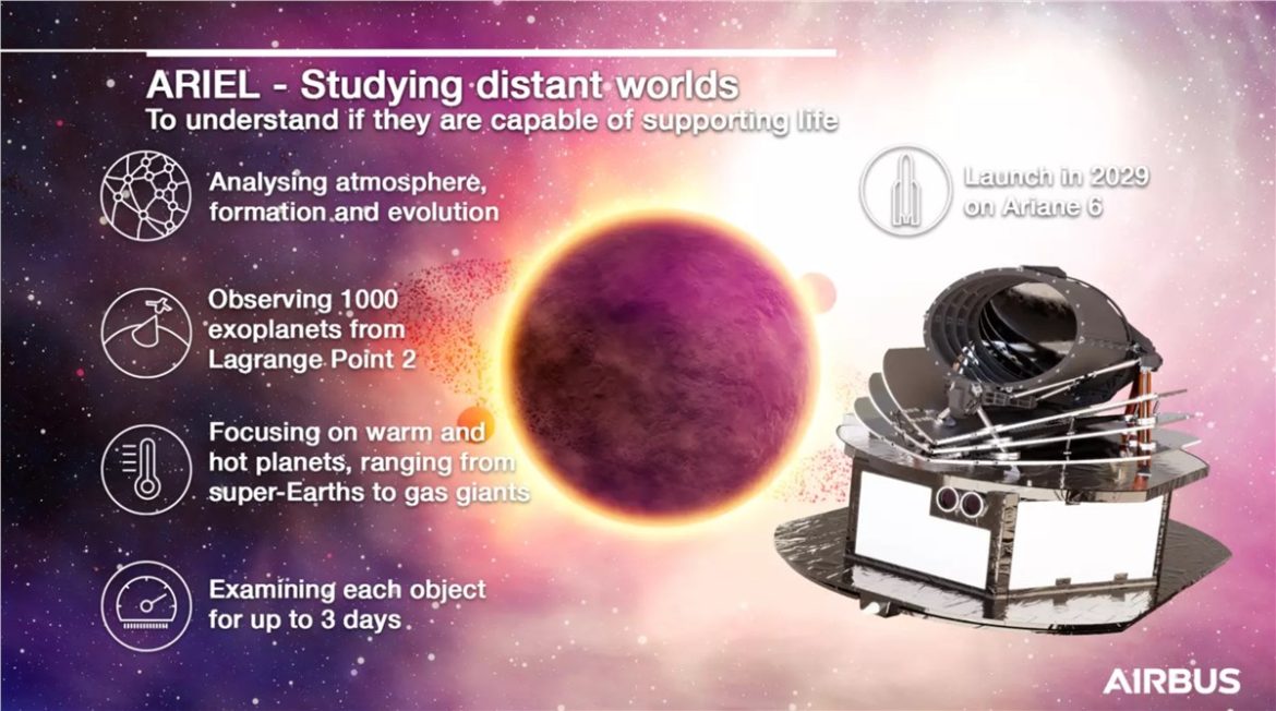 ESA Validates Preliminary Design of Ariel Exoplanet Spacecraft Built by Airbus